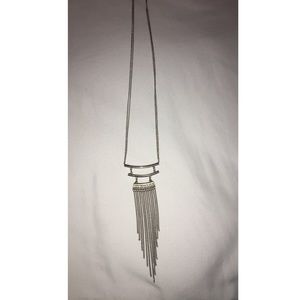 Long statement necklace